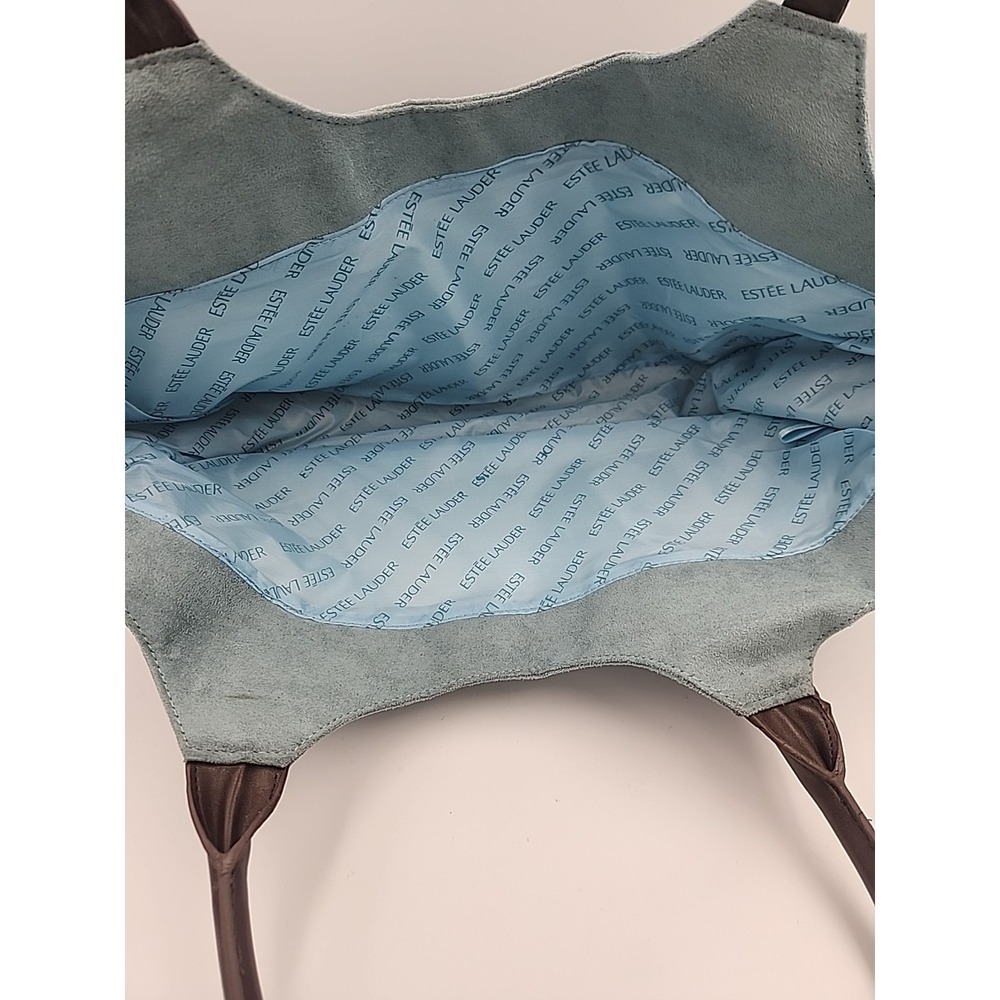 Estee Lauder Tote Bag Blue Velvet - Picture 5 of 5
